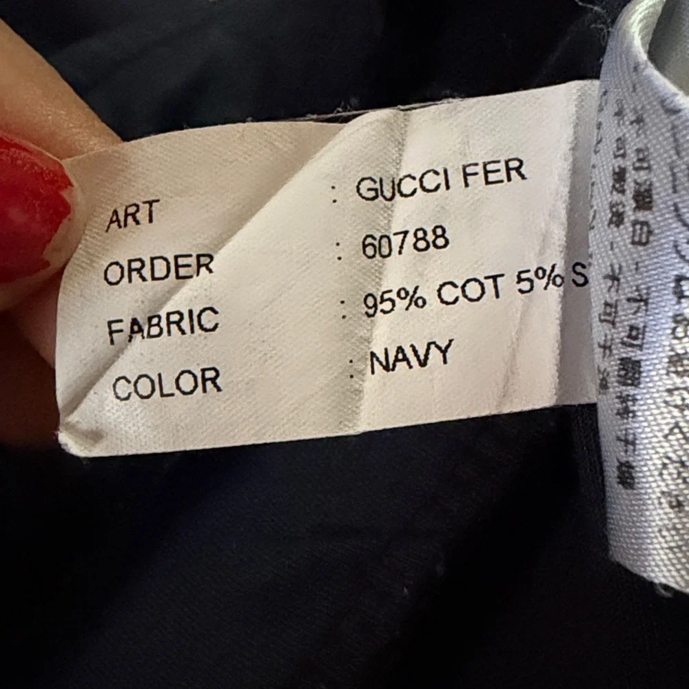Gucci gucci side logo knit casual pants
